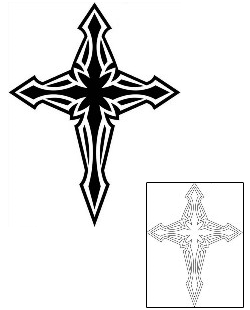 Picture of Religious & Spiritual tattoo | J1F-00784