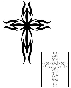 Christian Tattoo Religious & Spiritual tattoo | J1F-00863
