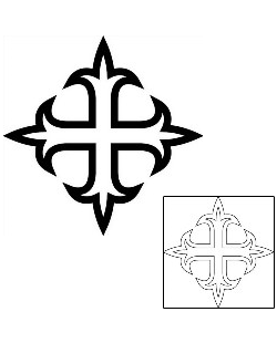 Tribal Tattoo Religious & Spiritual tattoo | J1F-00889