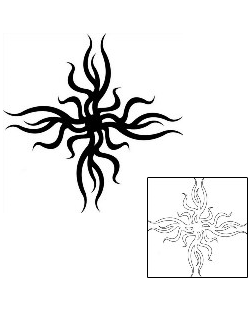 Sun Tattoo Tattoo Styles tattoo | J1F-00968