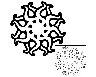 Sun Tattoo Tattoo Styles tattoo | J1F-01043