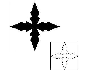Tribal Tattoo Religious & Spiritual tattoo | J1F-01108