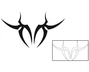 Picture of Specific Body Parts tattoo | J1F-01110