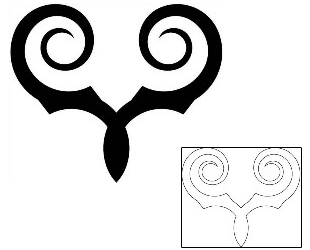 Lower Back Tattoo Specific Body Parts tattoo | J1F-01284
