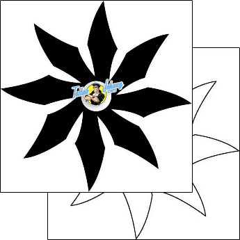 Flower Tattoo plant-life-flowers-tattoos-johnny-cantrell-j1f-01369