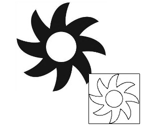 Sun Tattoo Tattoo Styles tattoo | J1F-01394