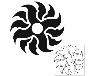 Sun Tattoo Tattoo Styles tattoo | J1F-01440