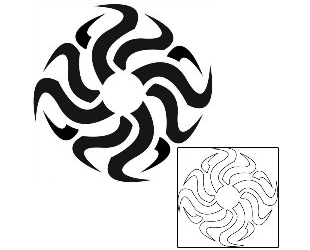 Sun Tattoo Tattoo Styles tattoo | J1F-01451