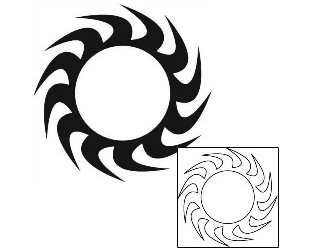 Sun Tattoo Tattoo Styles tattoo | J1F-01530