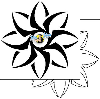 Flower Tattoo plant-life-flowers-tattoos-johnny-cantrell-j1f-01577