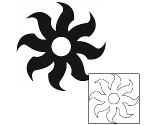 Sun Tattoo Tattoo Styles tattoo | J1F-01584