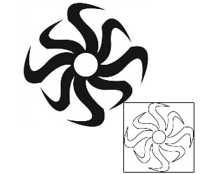 Sun Tattoo Tattoo Styles tattoo | J1F-01694
