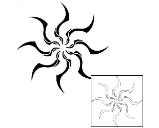 Sun Tattoo Tattoo Styles tattoo | J1F-01732
