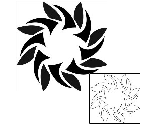 Sun Tattoo Tattoo Styles tattoo | J1F-01853