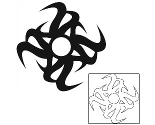 Sun Tattoo Tattoo Styles tattoo | J1F-01871
