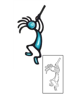 Kokopelli Tattoo Miscellaneous tattoo | J2F-00022