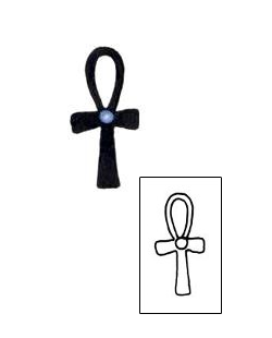 Ankh Tattoo Religious & Spiritual tattoo | J2F-00036