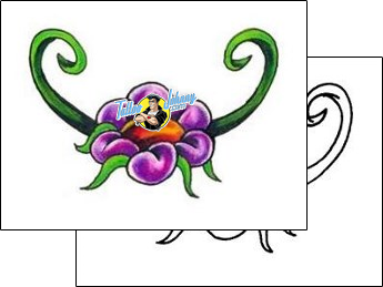 Flower Tattoo plant-life-flowers-tattoos-jay-chastain-j2f-00049