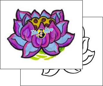 Flower Tattoo plant-life-flowers-tattoos-jay-chastain-j2f-00094