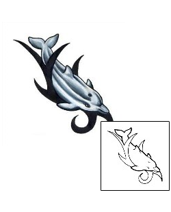 Dolphin Tattoo Tattoo Styles tattoo | J2F-00120