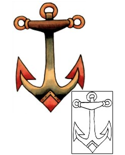 Anchor Tattoo Patronage tattoo | J3F-00001