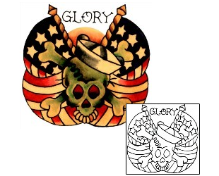 Picture of Traditional Glory Tattoo