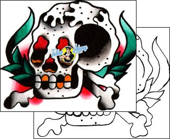 Skull Tattoo horror-skull-tattoos-jason-cline-j3f-00041