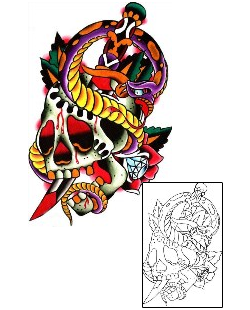 Skull Tattoo Tattoo Styles tattoo | J3F-00047