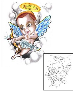 Angel Tattoo Mythology tattoo | J4F-00001
