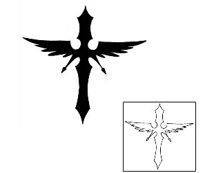 Wings Tattoo Religious & Spiritual tattoo | J4F-00007