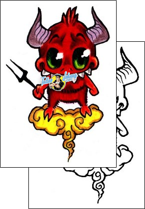Devil - Demon Tattoo horror-monster-tattoos-john-soto-j4f-00011