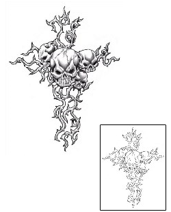 Gothic Tattoo Horror tattoo | J4F-00027