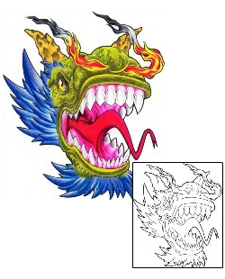 Dragon Tattoo Mythology tattoo | J4F-00058