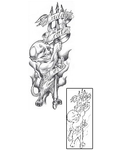 Mythology Tattoo Daddy's Little Devil Tattoo