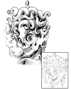 Medusa Tattoo Horror tattoo | J4F-00101