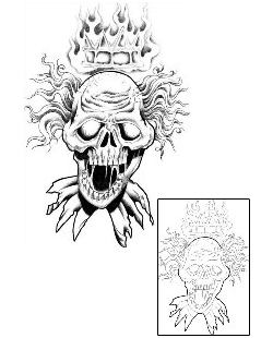 Clown Tattoo Miscellaneous tattoo | J4F-00106