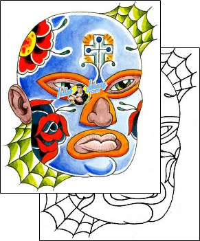 Mask Tattoo miscellaneous-mask-tattoos-john-soto-j4f-00139