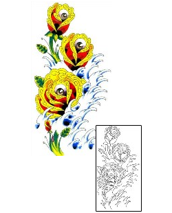 Picture of Plant Life tattoo | J4F-00141