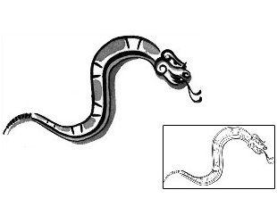Snake Tattoo Reptiles & Amphibians tattoo | J4F-00175