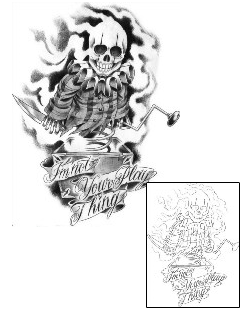 Skeleton Tattoo Mythology tattoo | J4F-00191
