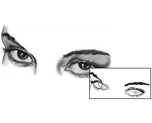 Eye Tattoo Miscellaneous tattoo | J4F-00215