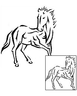 Horse Tattoo Tattoo Styles tattoo | J6F-00058