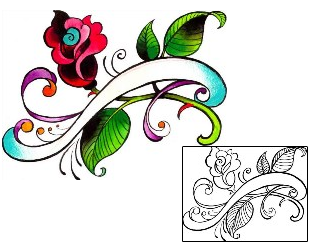 Picture of Plant Life tattoo | J7F-00052