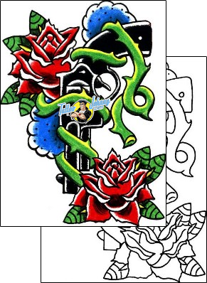 Rose Tattoo plant-life-rose-tattoos-joel-janiszyn-j8f-00005