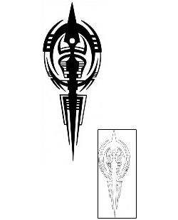 Tribal Tattoo Specific Body Parts tattoo | J9F-00022