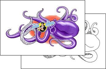 Octopus Tattoo jaf-00011