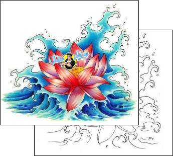 Flower Tattoo lotus-tattoos-jason-blanton-jbf-00035