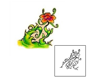 Picture of Dori Flower Tattoo