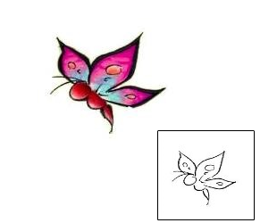 Picture of Bekah Butterfly Tattoo