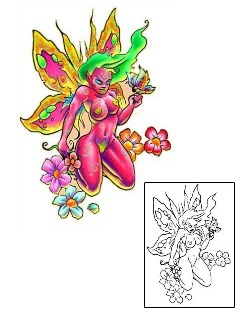 Picture of Filomena Fairy Tattoo